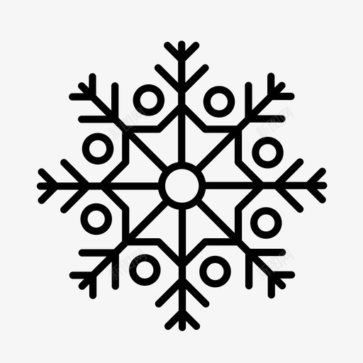 雪花高山圣诞节图标svg_新图网 https://ixintu.com 冬天 圣诞节 雪花 霜冻 高山