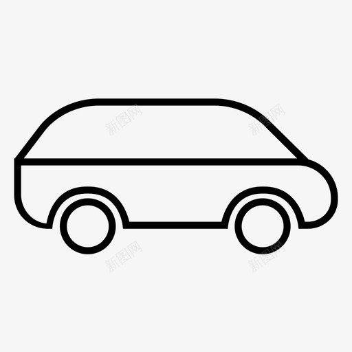 货车汽车大众图标svg_新图网 https://ixintu.com 大众 汽车 货车