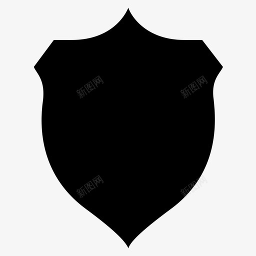 盾牌防御保护图标svg_新图网 https://ixintu.com 保护 安全 盾牌 象征 防御
