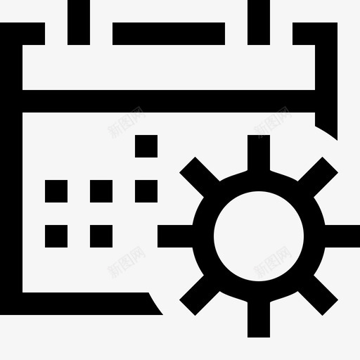 标识类_排班管理svg_新图网 https://ixintu.com 标识类_排班管理