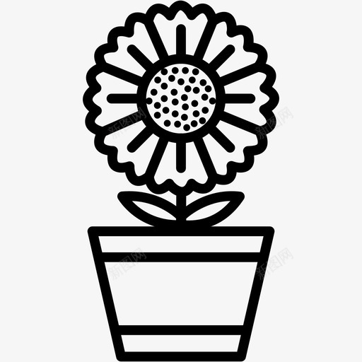 园林园林植物图标svg_新图网 https://ixintu.com 园林 园林植物