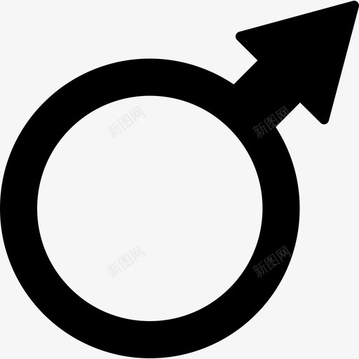 男性化图标svg_新图网 https://ixintu.com 男性化