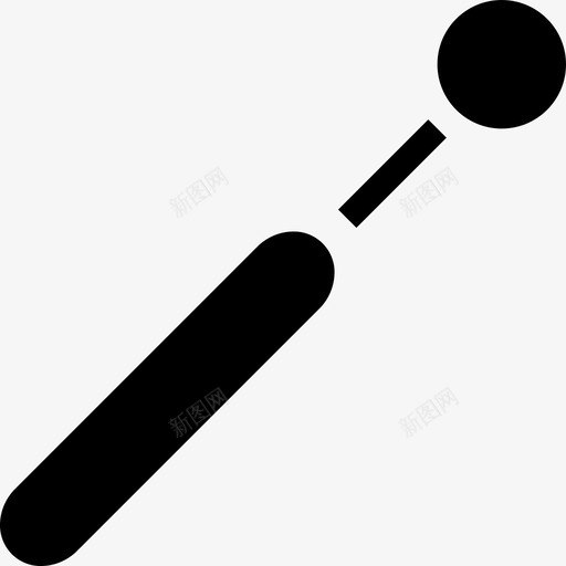 牙科镜设备健康图标svg_新图网 https://ixintu.com 健康 医疗24像素固体 卫生 工具 牙科镜 设备