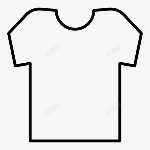 衬衫商务服装图标svg_新图网 https://ixintu.com 商务 时尚 服装 服饰 美容和水疗细线 衬衫