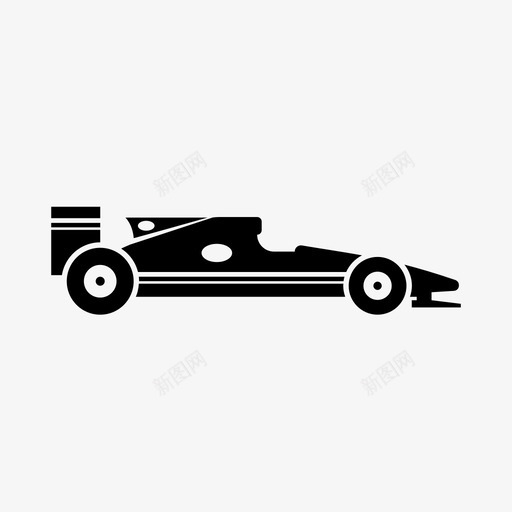 f1一级方程式赛车图标svg_新图网 https://ixintu.com f1 一级方程式赛车