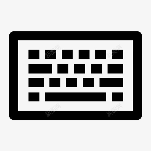 键盘2svg_新图网 https://ixintu.com 键盘2