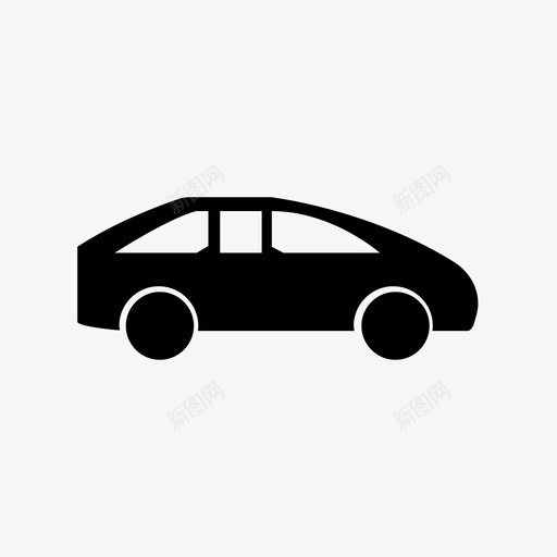 汽车小汽车轻型汽车图标svg_新图网 https://ixintu.com 交通工具 小汽车 汽车 轻型汽车