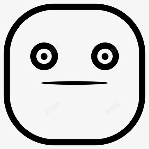 惊讶的浮肿的眼睛表情符号浮肿的眼睛图标svg_新图网 https://ixintu.com 惊讶的浮肿的眼睛 浮肿的眼睛 笑脸 表情符号 韩娜表情图标包