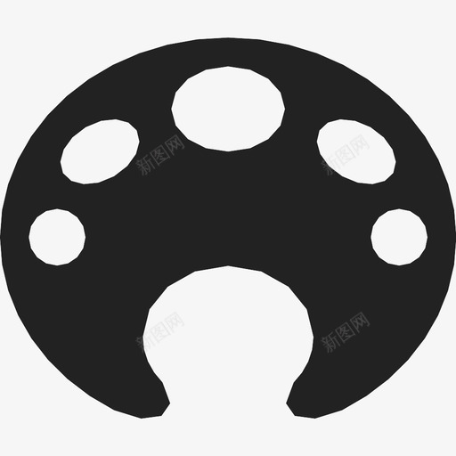 绘画调色板绘图绘图工具图标svg_新图网 https://ixintu.com 绘图 绘图工具 绘画调色板
