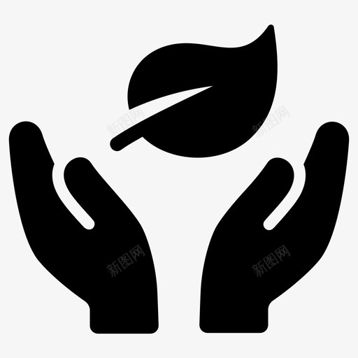 拯救环境生态关爱图标svg_新图网 https://ixintu.com 关爱 拯救环境 生态