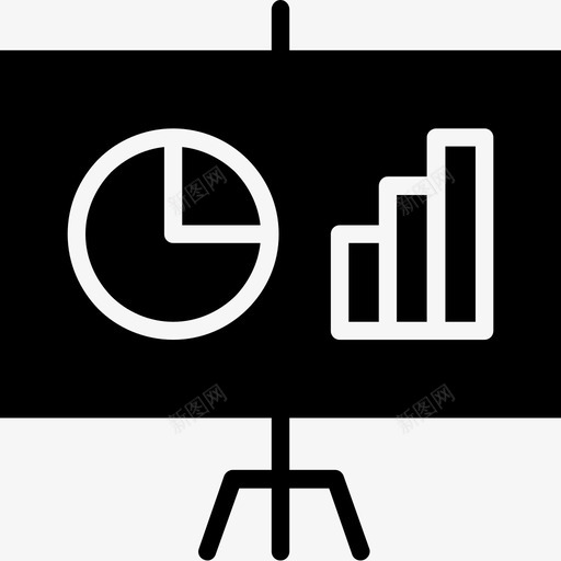 演示文稿图表信息图图标svg_新图网 https://ixintu.com 信息图 图表 幻灯片 教育学校标志符号 演示文稿 营销