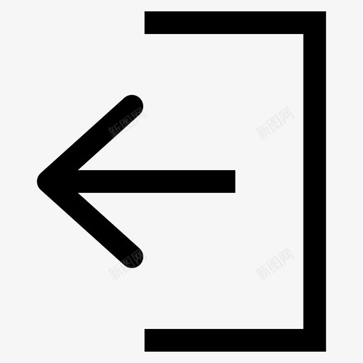 icon_收起svg_新图网 https://ixintu.com icon_收起