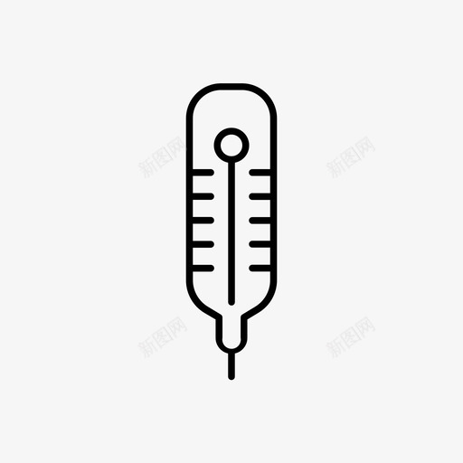 体温计医生发烧图标svg_新图网 https://ixintu.com 体温 体温计 医生 医疗 医院 发烧