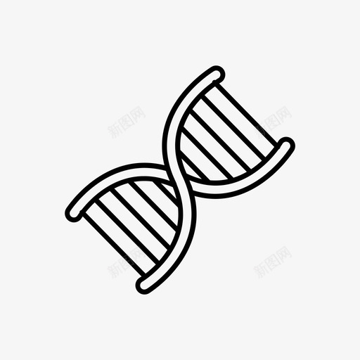 dna链血液遗传学图标svg_新图网 https://ixintu.com dna链 医学 测试 血液 遗传学