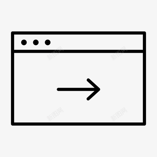 下一个浏览器internet访问右侧图标svg_新图网 https://ixintu.com internet访问 web浏览器 下一个浏览器 右侧 网页
