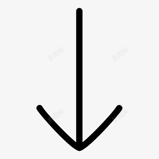 向下箭头图标滴状图标集svg_新图网 https://ixintu.com 向下箭头 图标 滴状图标集