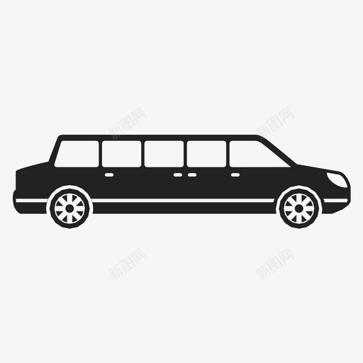豪华轿车交通工具车辆图标svg_新图网 https://ixintu.com 交通工具 豪华轿车 车辆