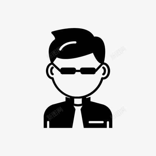商人头像个人资料图标svg_新图网 https://ixintu.com 个人资料 商人 头像 用户