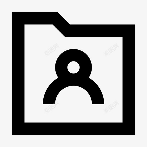 帐户文件夹界面ios优化图标svg_新图网 https://ixintu.com 帐户 文件夹 界面ios优化