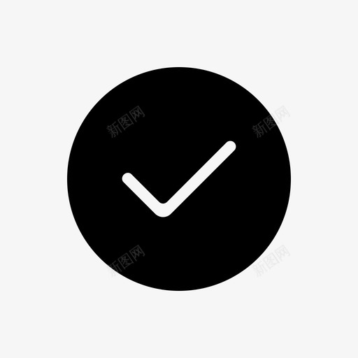 单选框-选中svg_新图网 https://ixintu.com 单选框-选中 web-icon-19