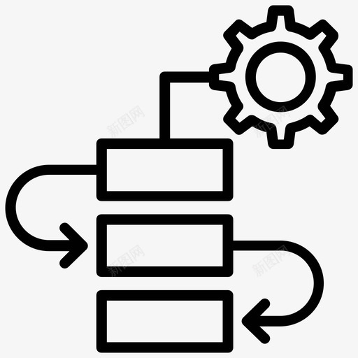 运营管理企业管理业务运营图标svg_新图网 https://ixintu.com 业务运营 企业管理 管理权限 运营管理 项目管理行图标