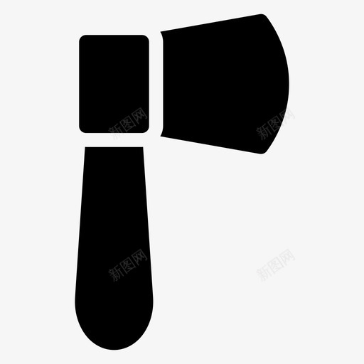 斧头商业切割机图标svg_新图网 https://ixintu.com 切割机 商业 建筑雕文图标 斧头 钢锯
