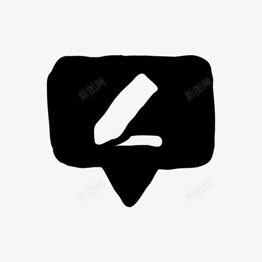 工具提示编辑涂鸦手绘图标svg_新图网 https://ixintu.com 工具提示编辑 手绘 手绘材质设计图标 涂鸦
