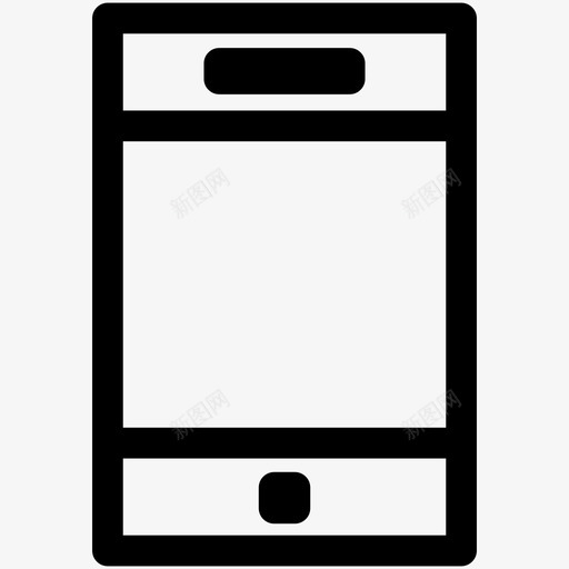 智能手机屏幕苹果iphone图标svg_新图网 https://ixintu.com iphone 手机 技术 智能手机屏幕 苹果 通话