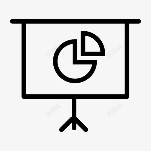 饼图业务分析图表图标svg_新图网 https://ixintu.com 业务分析 图表 报告 演示 饼图