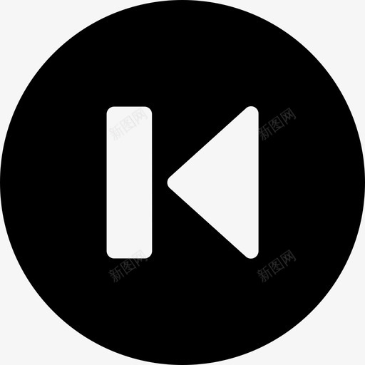 上一个音频音乐图标svg_新图网 https://ixintu.com 上一个 上一个曲目 音乐 音频