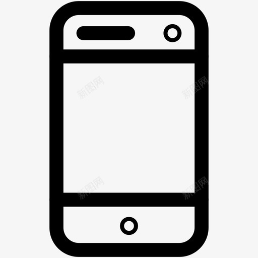 智能手机屏幕苹果iphone图标svg_新图网 https://ixintu.com iphone 手机 技术 智能手机屏幕 苹果 通话