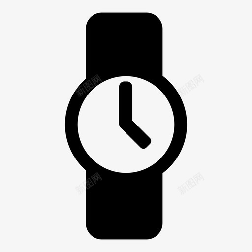 手表钟表珠宝图标svg_新图网 https://ixintu.com 手表 时间 珠宝 贸易和商业 钟表