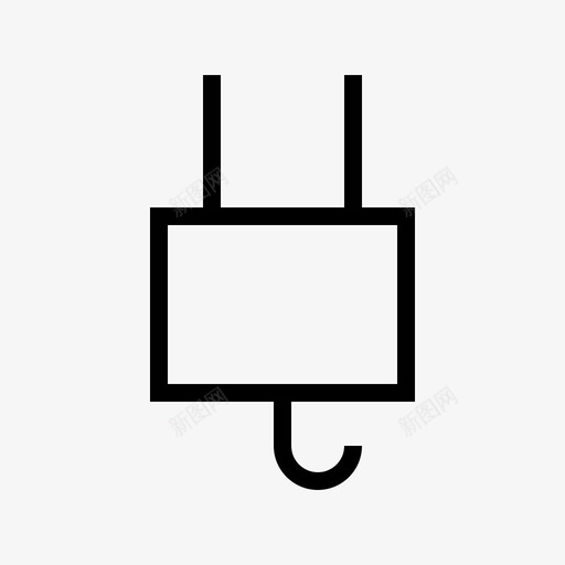 插头技术媒体灯图标svg_新图网 https://ixintu.com 媒体灯 技术 插头