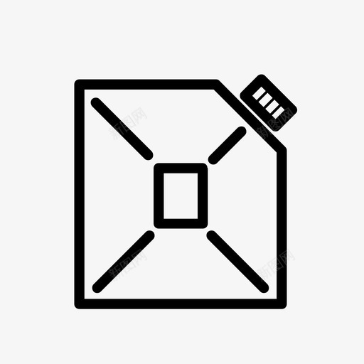 罐头桶容器图标svg_新图网 https://ixintu.com 容器 桶 油 燃料 罐头 罐子