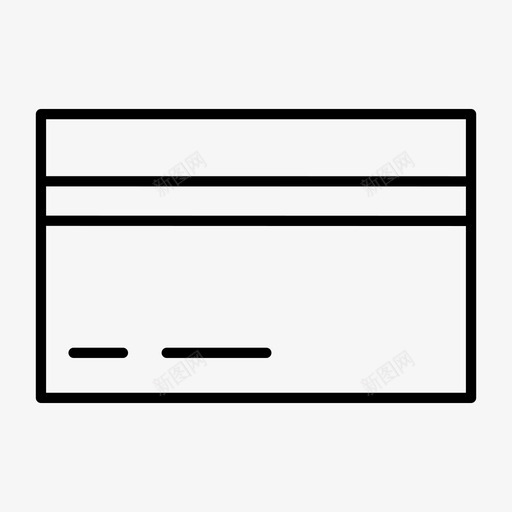 信用卡商业借记卡图标svg_新图网 https://ixintu.com 信用卡 借记卡 商业 超图标