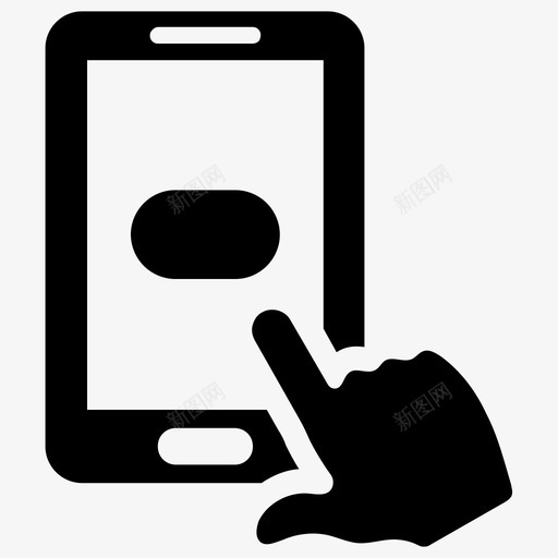 触摸手机点击图标svg_新图网 https://ixintu.com 导航 手机 技术 点击 电子商务和搜索引擎优化 移动 触摸
