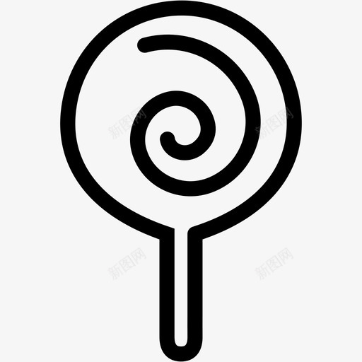 棒棒糖糖果零食图标svg_新图网 https://ixintu.com 大量 招待 棒棒糖 甜食 糖果 零食