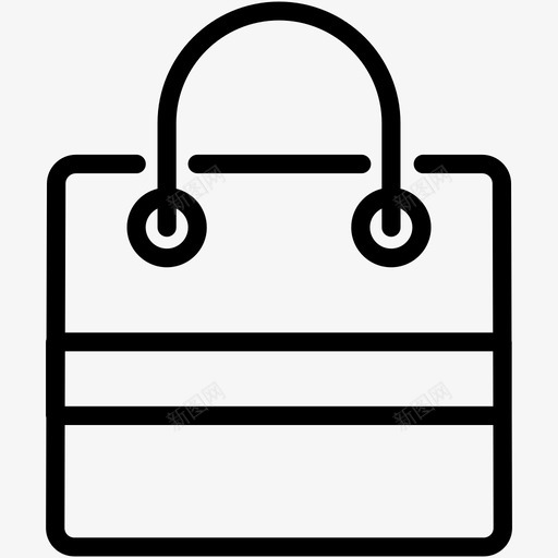购物袋商场商店图标svg_新图网 https://ixintu.com 商场 商店 购物电子商务3 购物袋