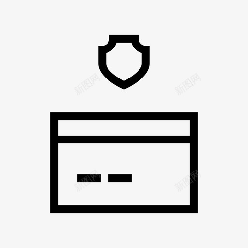 保护银行卡金融服务灯图标svg_新图网 https://ixintu.com 保护银行卡 服务灯 金融