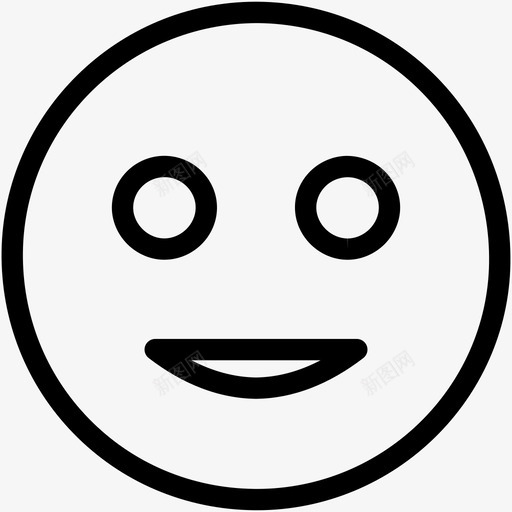 可爱微笑笑脸图标svg_新图网 https://ixintu.com 人 可爱 可爱的笑脸图标 微笑 笑脸图标