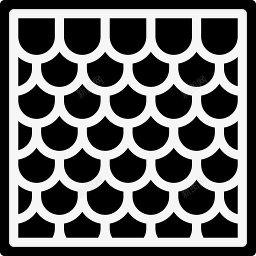 屋顶砖建筑结构图标svg_新图网 https://ixintu.com 屋顶砖 建筑 建筑实心 结构