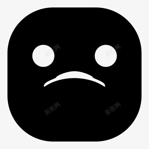 悲伤表情符号笑脸图标svg_新图网 https://ixintu.com 悲伤 笑脸 表情符号 韩娜表情符号版本