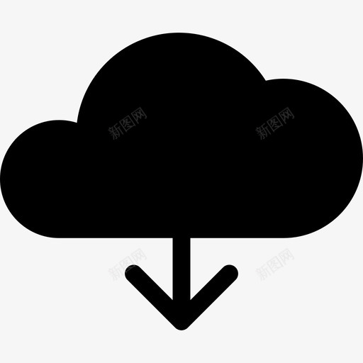 云概念形状教育性图标svg_新图网 https://ixintu.com 云概念下载 形状 教育性