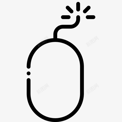 烟火炸弹庆祝图标svg_新图网 https://ixintu.com 庆祝 排灯节 炸弹 烟火 爆竹 节日