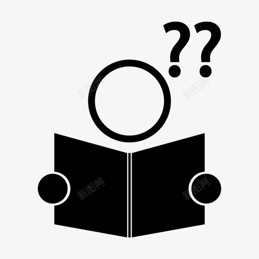 提问学生思考图标svg_新图网 https://ixintu.com 学生 思考 提问