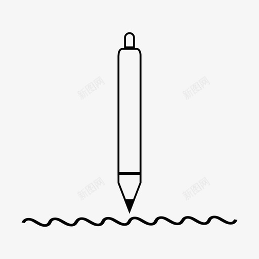 采购产品钢笔圆珠笔文具图标svg_新图网 https://ixintu.com 书写 圆珠笔 文具 笔和铅笔 采购产品钢笔