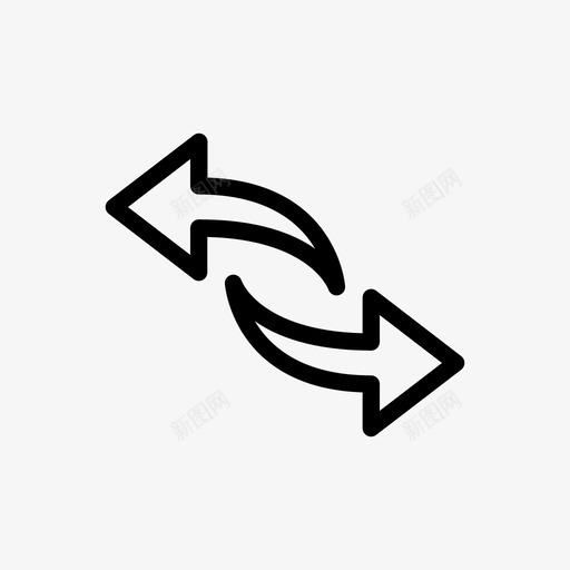 单独箭头用户界面图标svg_新图网 https://ixintu.com 单独箭头 用户界面