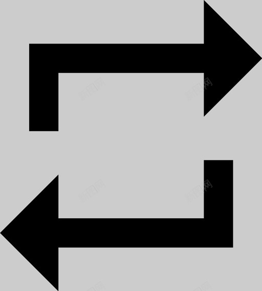 重复一遍洗牌图标svg_新图网 https://ixintu.com 洗牌 重复一遍