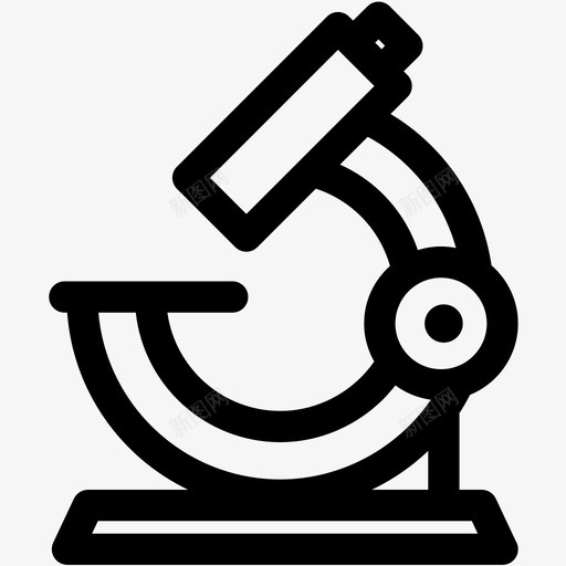 显微镜生物学设备图标svg_新图网 https://ixintu.com 医学概要 变焦 学习 显微镜 生物学 设备