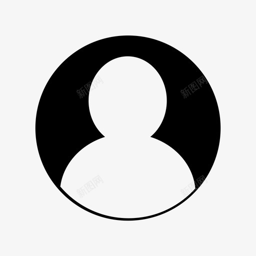 默认头像iconsvg_新图网 https://ixintu.com 默认头像icon